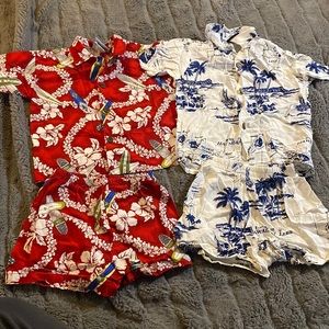 24 Months Hawaiian Outfits
